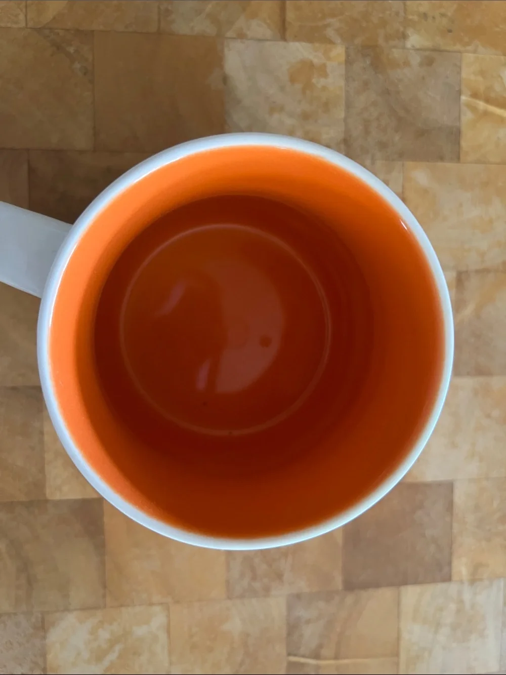 Starbucks Arizona White Orange Red Ceramic Coffee Mug